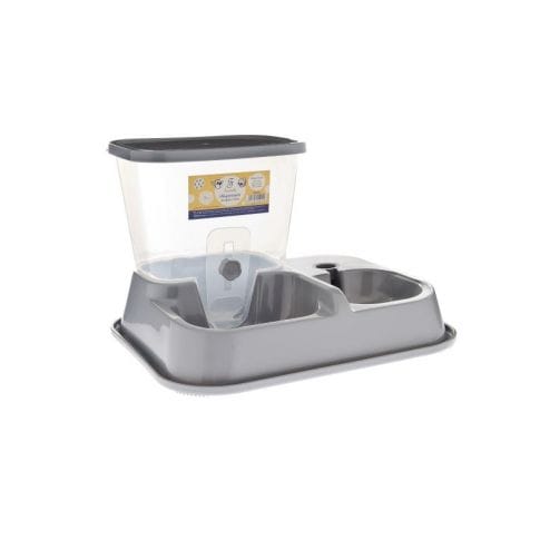 Dispenser 4,2 litri acqua-cibo per cani/gatti ferribiella