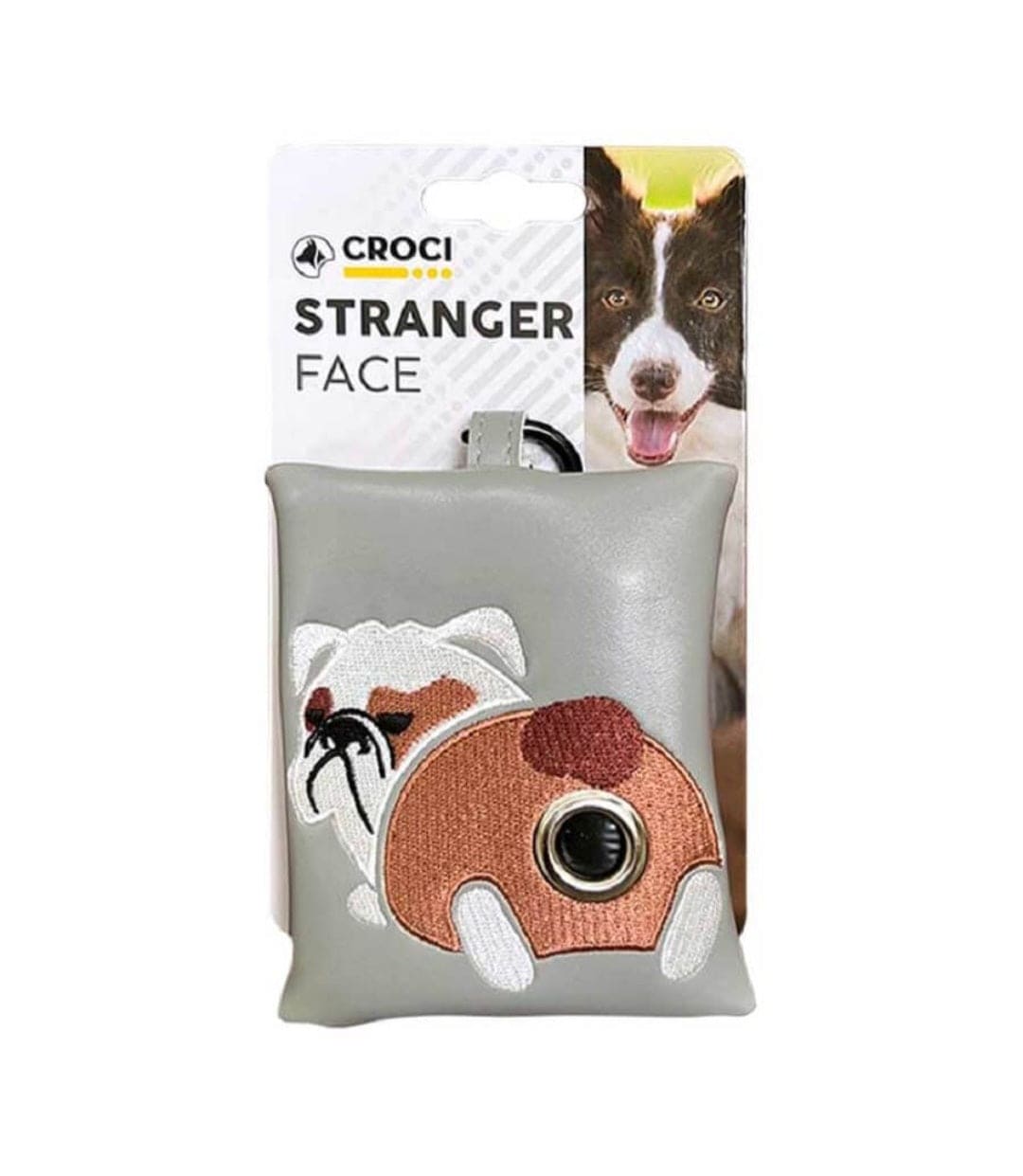 Porta sacchetti igienici per cani - Stranger Face croci