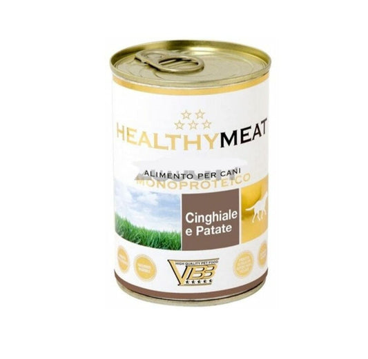 Healthy Meat Monoproteico Cane 400gr Cinghiale e Patate