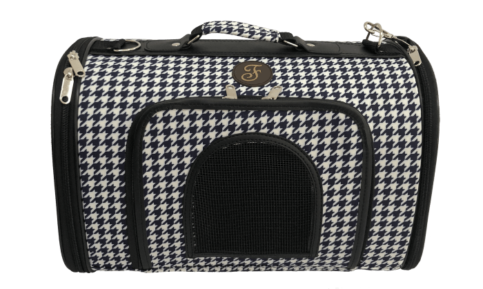 Ferribiella Borsa da trasporto bianco e blu navy