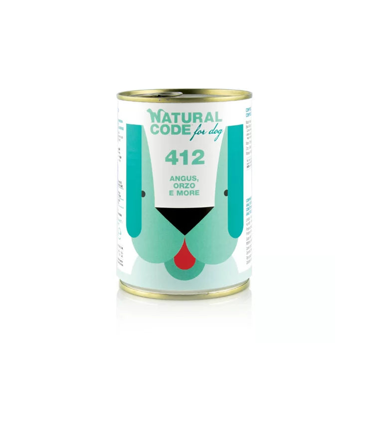 Natural Code 412 Cane Angus Farro E More 400 Gr