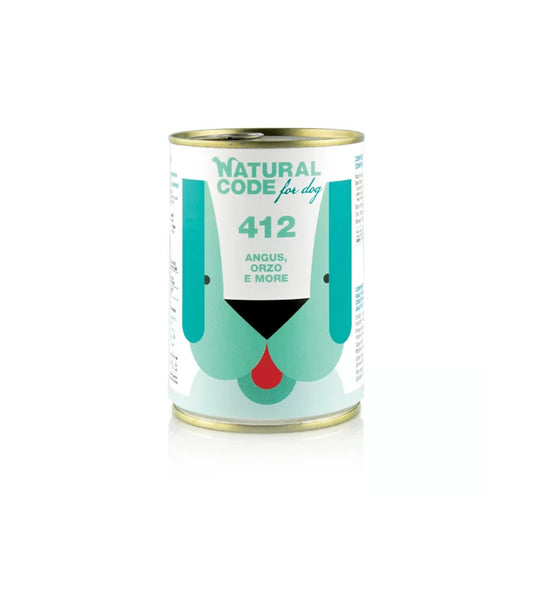 Natural Code 412 Cane Angus Farro E More 400 Gr