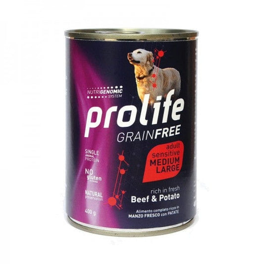 PROLIFE ADULT MINI MANZO E PATATE UMIDO CANE GRAIN FREE
