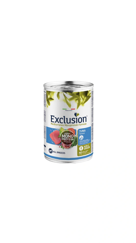 Exclusion Mediterraneo Adult All Breed tonno 400 gr