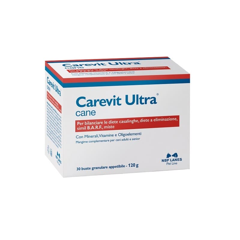 Carevit Ultra Mangime Complementare Cane 30 Bustine 120gr