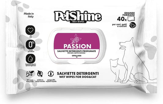 SALVIETTE DETERGENTI PROFUMATE PASSION - 40 PEZZI