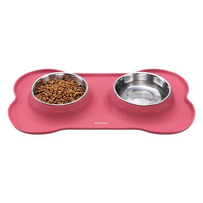 CAMON SET TAPPETINO OSSO CON CIOTOLE IN ACCIAIO 2 x 480 ML.