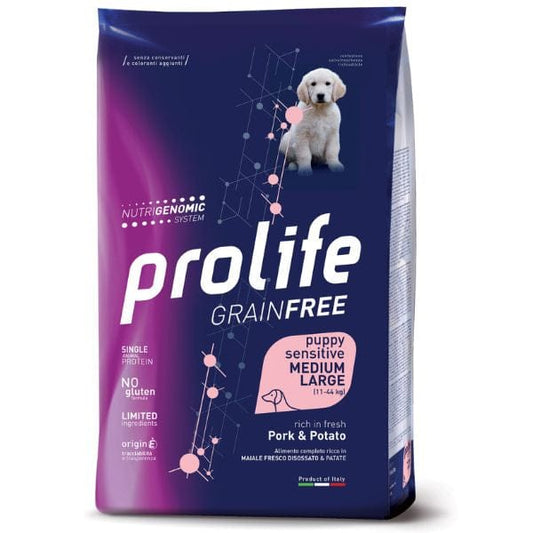 PROLIFE Grain Free Puppy Sensitive Pork & Potato