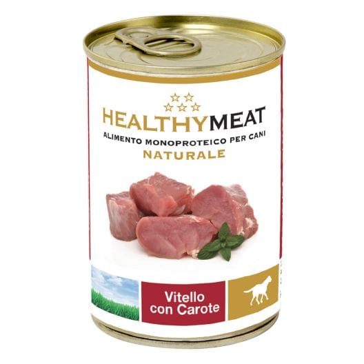 Healthy meat vitello con carote 400g