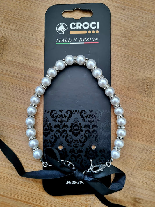 Collare Elegant Perls, collare in perle Croci