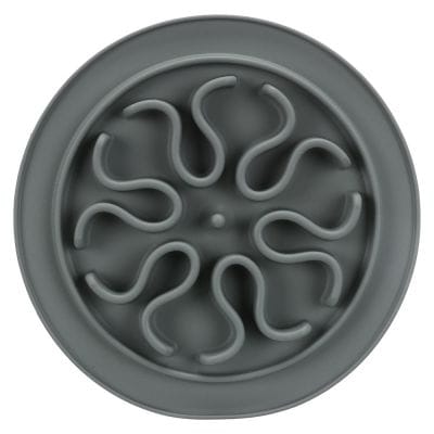 Ciotola Tavoletta antingozzamento Trixie Slow Feed in silicone