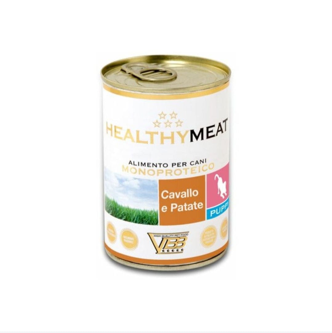 Healthy Meat Cane 400g Patè Cavallo e Patate Puppy