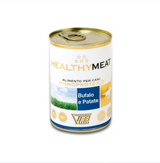 VBB Healthy Meat Monoproteico Cane 400gr Patè bufalo e Patate adult