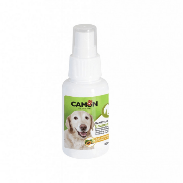 Dentifricio per cani a spray camon