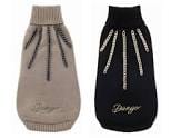 Maglione a dolcevita con catena Danger per cani