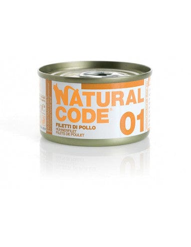 Natural code scatolette gatto 85 g
