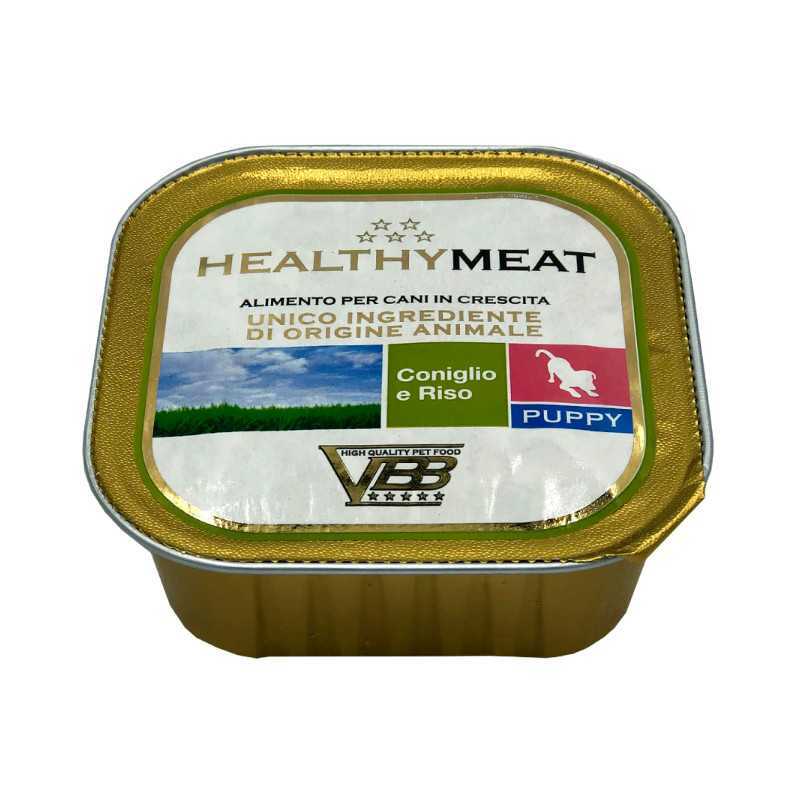 Healthy Meat Puppy Monoproteico - Patè Helfi con coniglio e riso per cuccioli