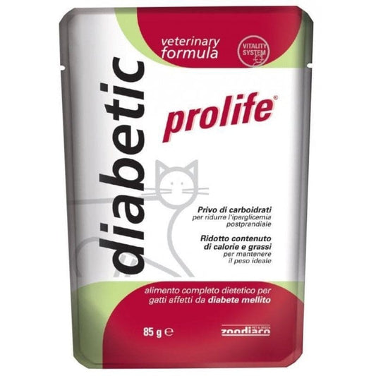 Prolife Cat Veterinary Diabetic - Bustina da 85 gr