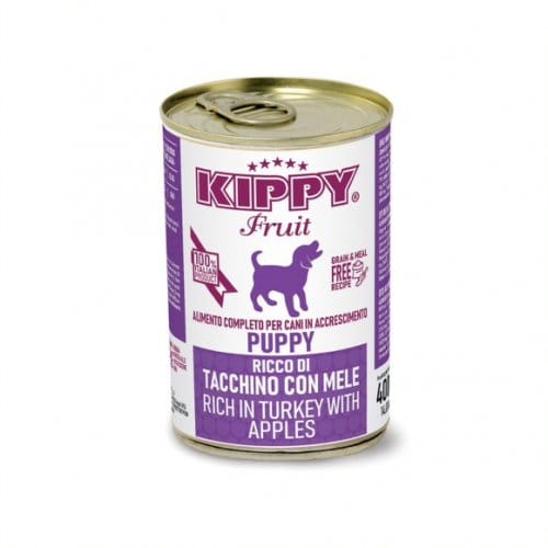 Kippy Puppy Fruit Tacchino e Mele - 400gr