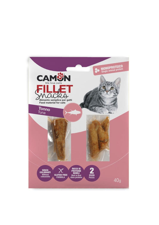 Camon filetti per gatti di pollo o di tonno