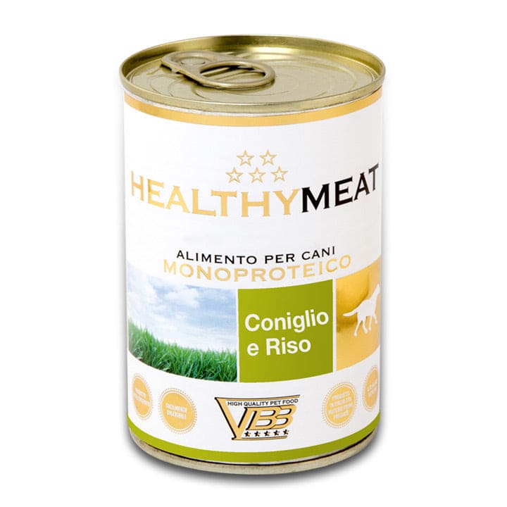 HEALTHY MEAT CONIGLIO & RISO 400 GR.
