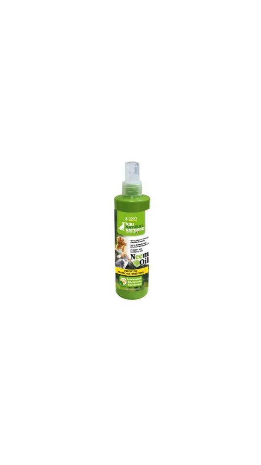 Spray per Cucce e Tessuti all’Olio di Neem Niki Natural Defence 250ml croci