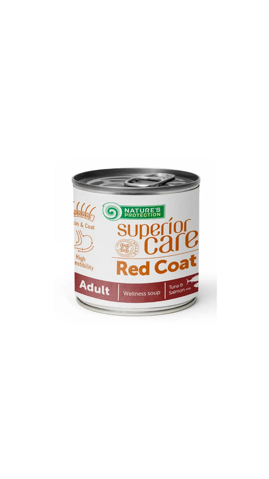 Nature'S Protection Superior Care Soup Red Coat All Breeds Salmone E Tonno per Cani