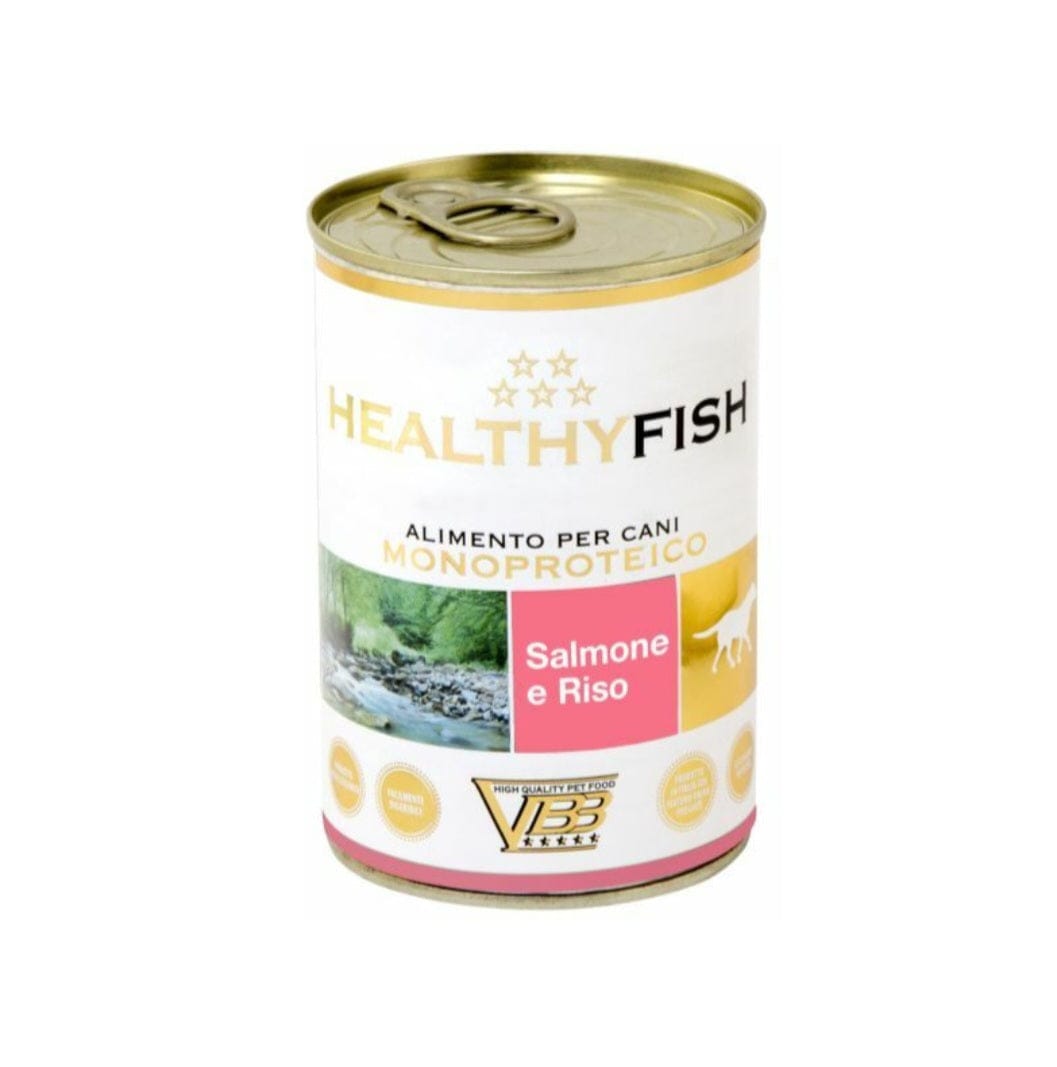 Healthy Meat Monoproteico Cane 400gr Salmone e Riso