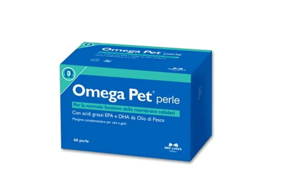 Omega Pet per gatti e cani 60 perle da 45g