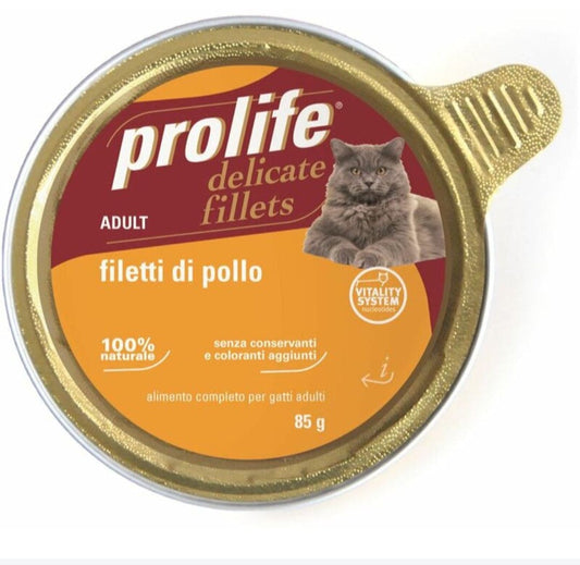 Prolife Cat monoproteico filetti pollo 85 g