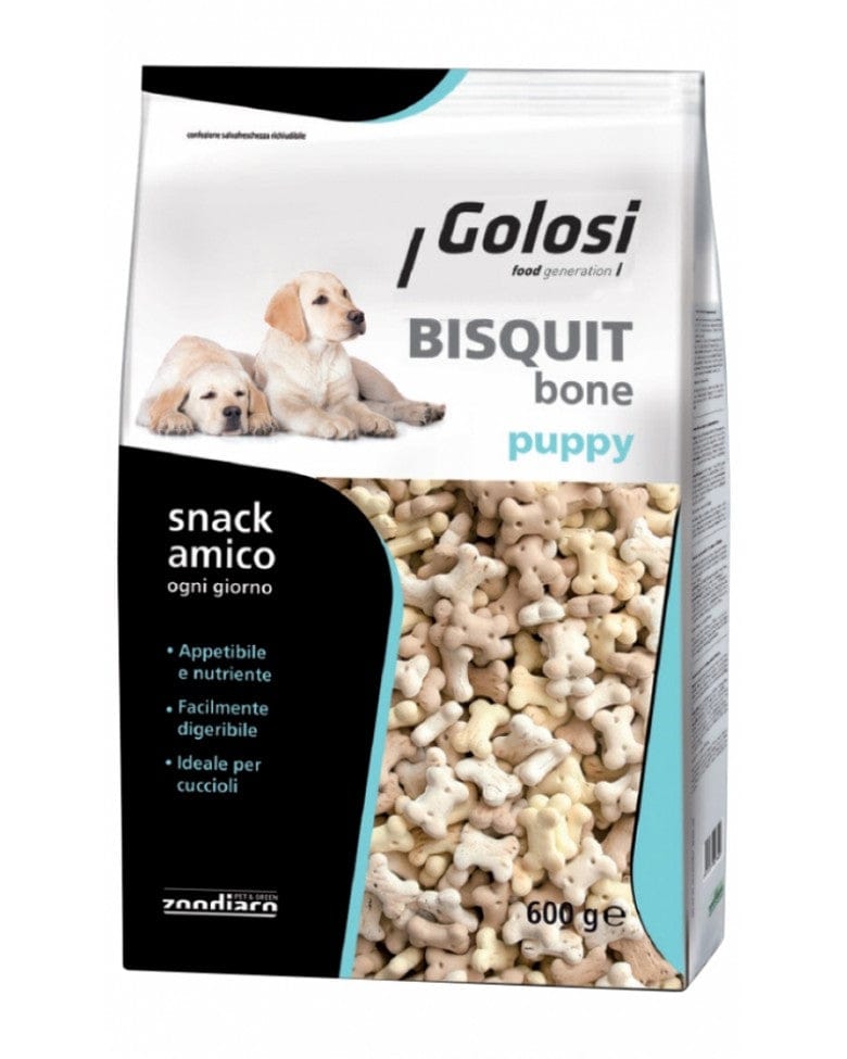 GOLOSI BISQUIT BONE PUPPY BISCOTTO PER CANI CUCCIOLI DA 600 GR