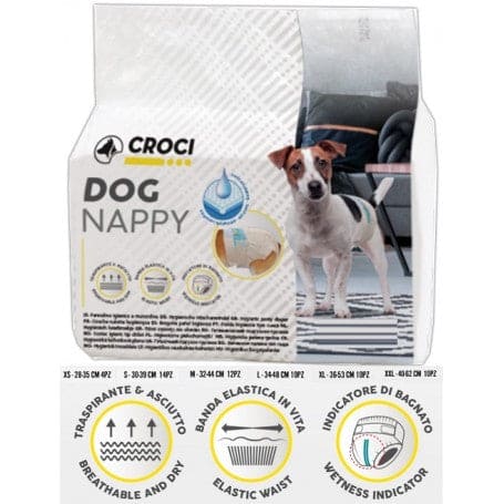 Pannolini per cani – Dog Nappy croci