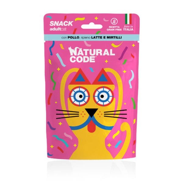 Natural Code Snack Cat Adult Grain Free 60 gr