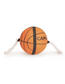 Gioco per cani - palla da basket in gomma con maniglie in corda camon