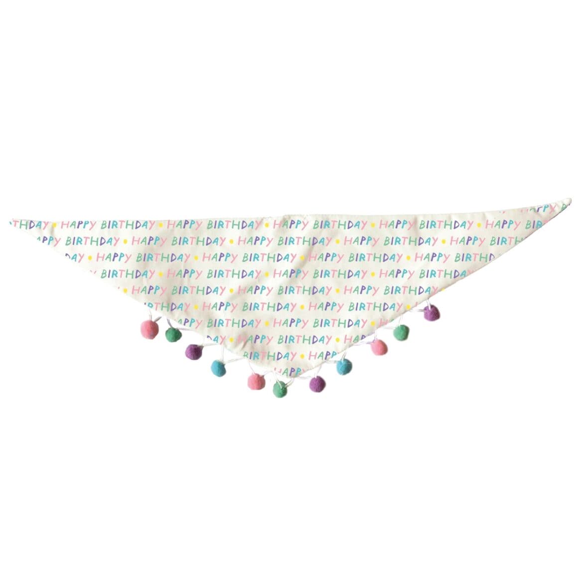 Ferribiella Bandana per Cani Happy Birthday