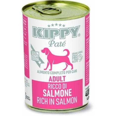 Kippy patè ricco di salmone per cani 400g