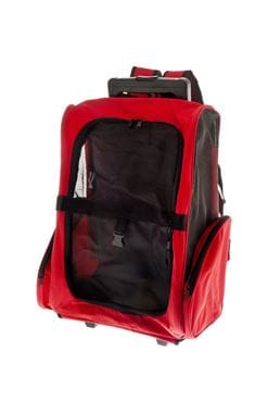 TROLLEY FUSS-TRAVEL EASY ROSSO 35X27X49-99CM