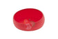 Ferribiella Ciotola BullDog In Silicone Rossa 14x6cm per Cani e Gatti