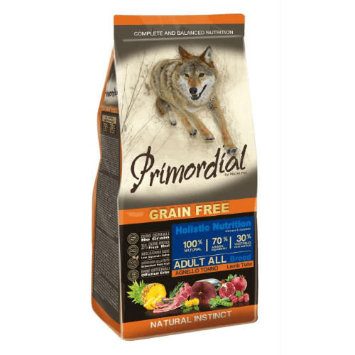PRIMORDIAL HOLISTIC DOG ADULT AGNELLO E TONNO GRAIN FREE