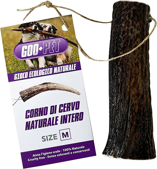 CORNO DI CERVO NATURALE INTERO GOO PET
