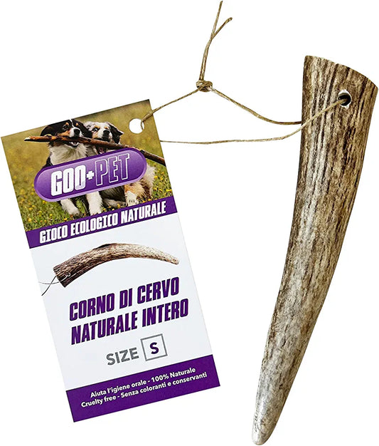 CORNO DI CERVO NATURALE INTERO GOO PET