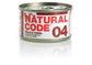 Natural code scatolette gatto 85 g