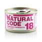 Natural code scatolette gatto 85 g